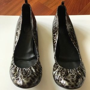 J.crew patent leather tortoise ballet flat
